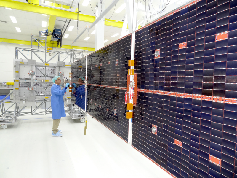 Illustration for article titled Have You Ever Seen Spacecraft Solar Panels From Behind?